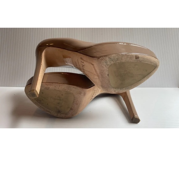 Dior Nude Stiletto Heel Platform Pumps - Picture 5 of 10